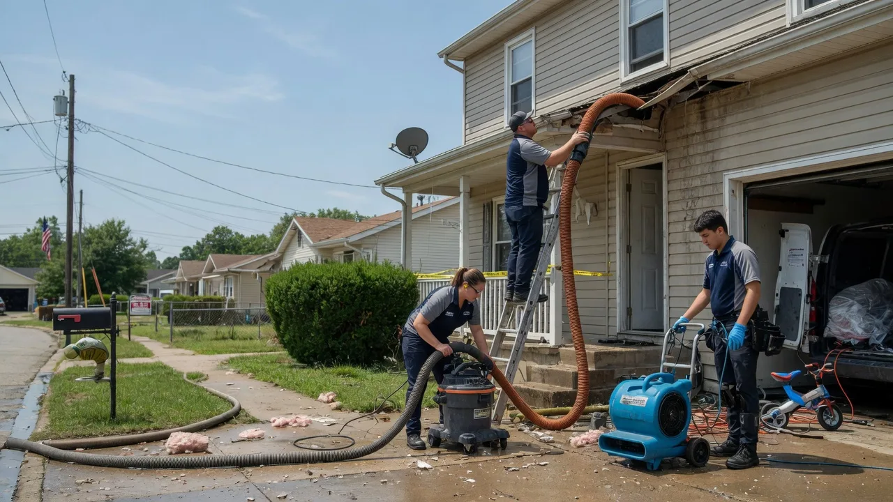 Water Damage Restoration in Paradis, LA near me